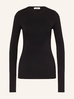 Cos Koszulka Z Długim Rękawem schwarz