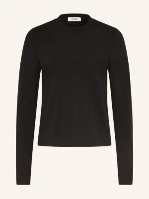 Cos Koszulka Z Długim Rękawem schwarz