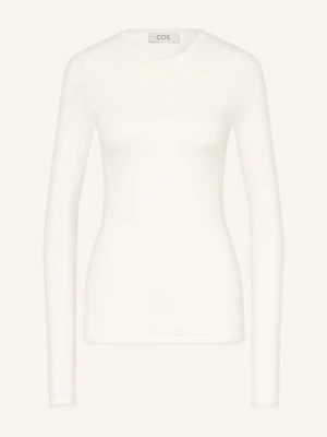 Cos Koszulka Z Długim Rękawem weiss