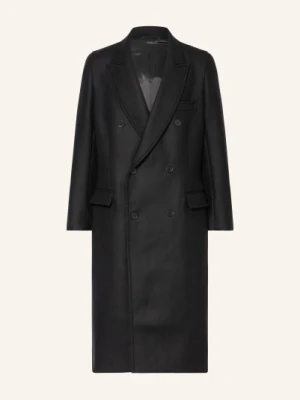 Cos Płaszcz Wełniany schwarz