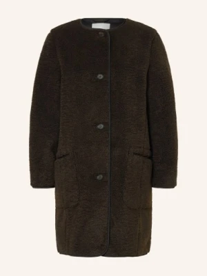 Cos Płaszcz Z Futra Teddy braun