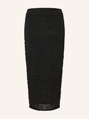 Cos Spódnica Z Dzianiny schwarz