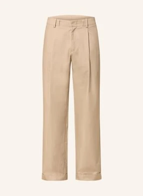 Cos Spodnie Relaxed Fit beige