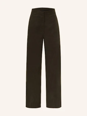 Cos Spodnie Sztruksowe gruen