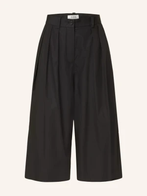 Cos Spodnie Typu Culotte schwarz CZARNY