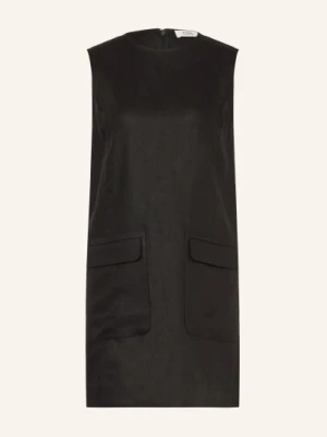 Cos Sukienka Lniana schwarz