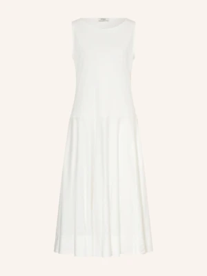 Cos Sukienka Z Mieszanki Materiałów weiss