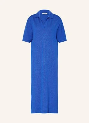 Cos Sukienka Z Wełny Merino blau