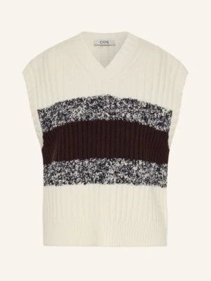 Cos Sweter Bez Rękawów weiss