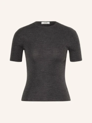 Cos Sweter Z Wełny Merynosowej grau