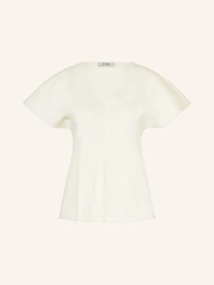 Cos T-Shirt Z Wolantami weiss