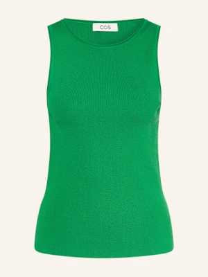 Cos Top Z Dzianiny gruen