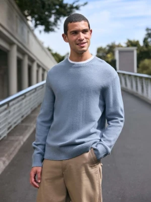 Cosy męski sweter - Grey Animal