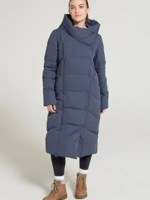 Cosy Wrap Extreme długa damska kurtka puchowa - Blue Mountain Warehouse