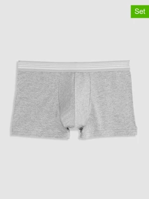 COTONELLA Bokserki (2 pary) w kolorze szarym i granatowym rozmiar: XXL