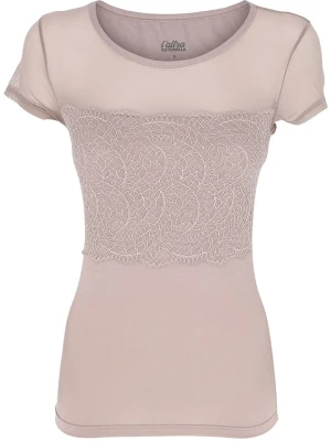COTONELLA Koszulka w kolorze beżowym rozmiar: XL