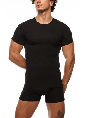 COTONELLA Koszulka w kolorze czarnym rozmiar: M