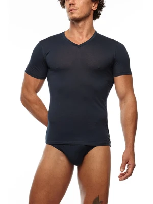 COTONELLA Koszulka w kolorze granatowym rozmiar: S