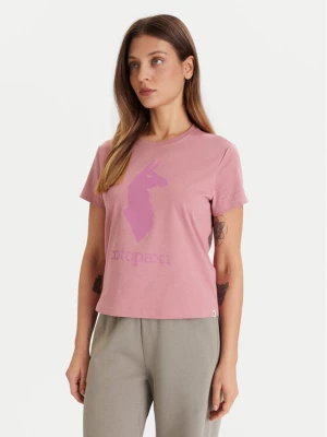 Cotopaxi T-Shirt Llama F25474W1529 Różowy Regular Fit