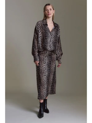 Cotton Candy Bluzka w kolorze kremowo-czarnym rozmiar: XL