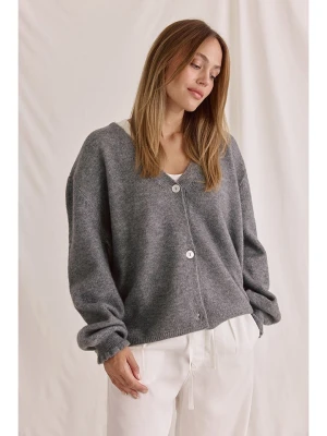Cotton Candy Kardigan "Malia" w kolorze ciemnoszarym rozmiar: S