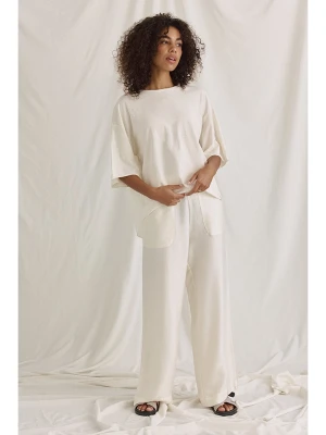 Cotton Candy Koszulka "Noelani" w kolorze kremowym rozmiar: M