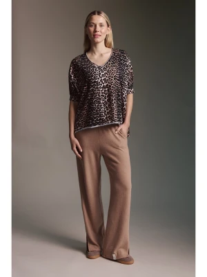 Cotton Candy Koszulka w kolorze jasnobrązowo-czarnym rozmiar: XL