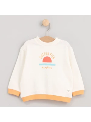 Cotton Fish Bluza w kolorze kremowym rozmiar: 80