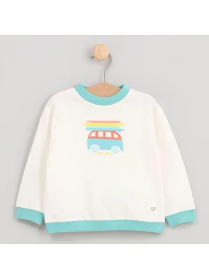 Cotton Fish Bluza w kolorze kremowym rozmiar: 98