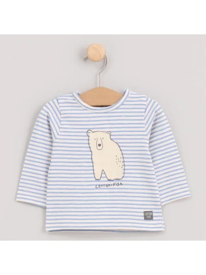 Cotton Fish Koszulka w kolorze kremowym rozmiar: 74