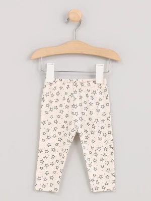 Cotton Fish Legginsy w kolorze kremowym rozmiar: 92