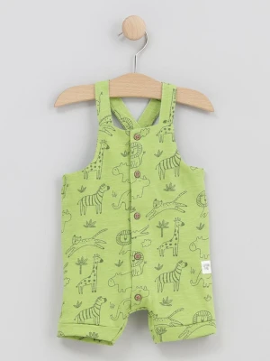 Cotton Fish Ogrodniczki w kolorze zielonym rozmiar: 104