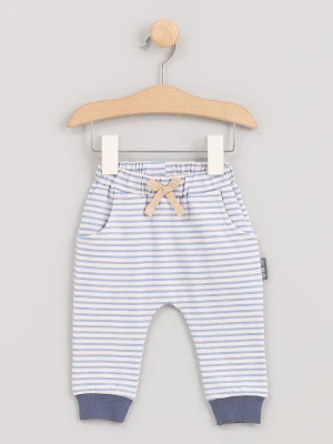 Cotton Fish Spodnie dresowe w kolorze kremowym rozmiar: 80