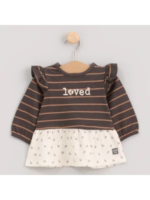 Cotton Fish Sukienka w kolorze brązowym rozmiar: 92