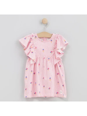 Cotton Fish Sukienka w kolorze jasnoróżowym rozmiar: 80
