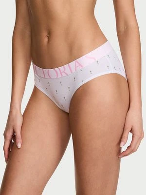 Cotton Majtki bawełniane Exploded Logo Hiphugger Victoria's Secret