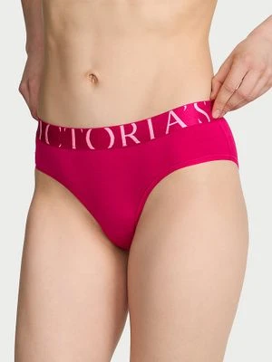 Cotton Majtki bawełniane Exploded Logo Hiphugger Victoria's Secret