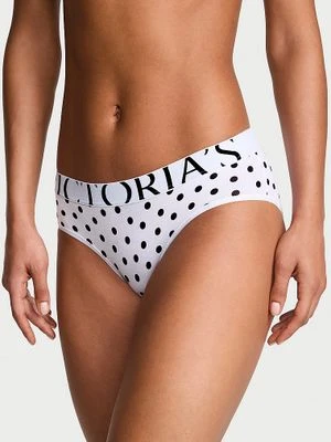 Cotton Majtki bawełniane Exploded Logo Hiphugger Victoria's Secret