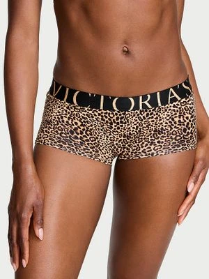 Cotton Majtki bawełniane szorty Exploded Logo Boyshort Victoria's Secret