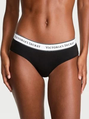 Cotton Majtki bawełniane z logo w talii Cheeky Victoria's Secret