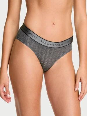 Cotton Majtki z modalu Ultra-Fine Logo Hiphugger Victoria's Secret