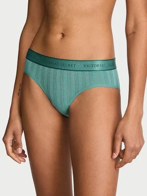 Cotton Majtki z modalu Ultra-Fine Logo Hiphugger Victoria's Secret