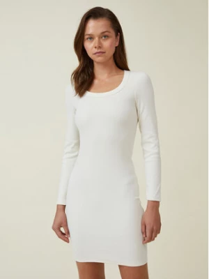Cotton On Sukienka codzienna 2054242 Biały Slim Fit