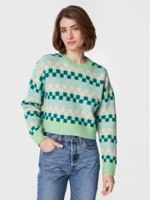 Cotton On Sweter 2055400 Zielony Regular Fit
