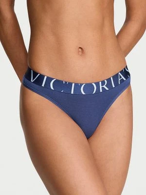 Cotton Stringi bawełniane Exploded Logo Victoria's Secret