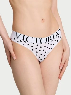 Cotton Stringi bawełniane Exploded Logo Victoria's Secret