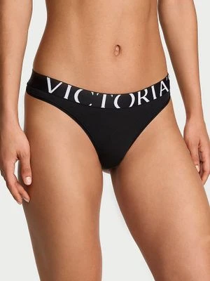 Cotton Stringi bawełniane Exploded Logo Victoria's Secret