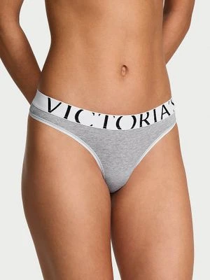 Cotton Stringi bawełniane Exploded Logo Victoria's Secret