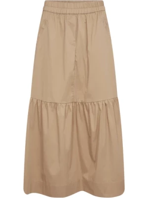 Cottoncc Crisp Gypsy Spódnica Beżowa Co'Couture