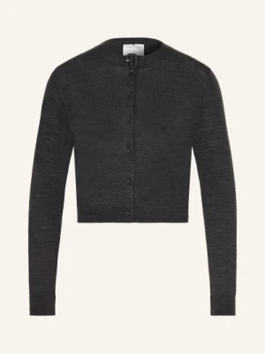 Courrèges Kardigan Z Wełny Merynosowej schwarz